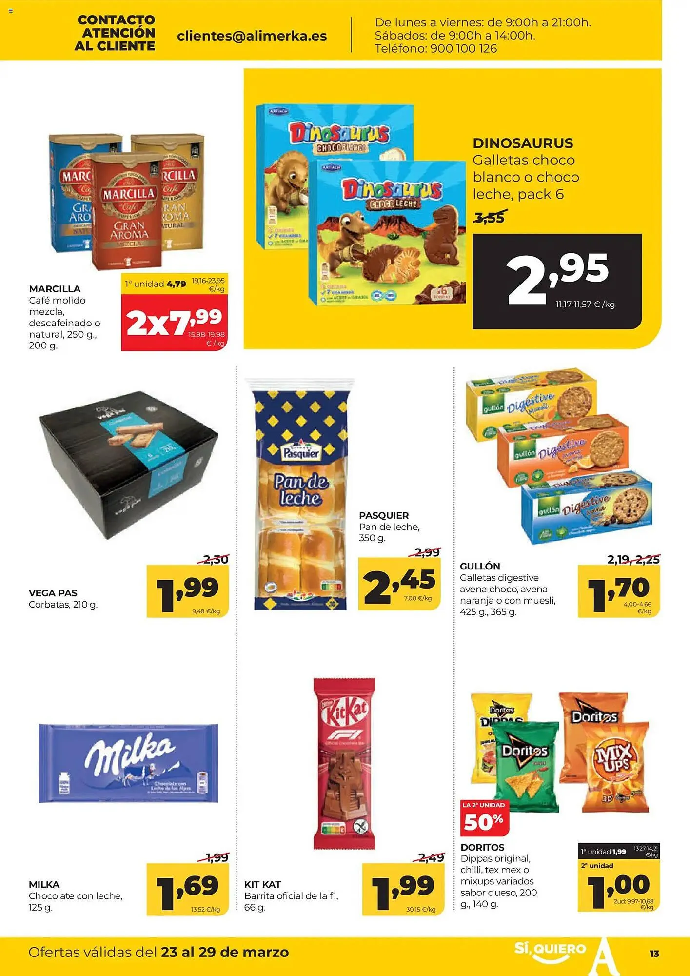 Catálogo de Folleto Alimerka 23 de marzo al 29 de marzo 2026 - Página 13