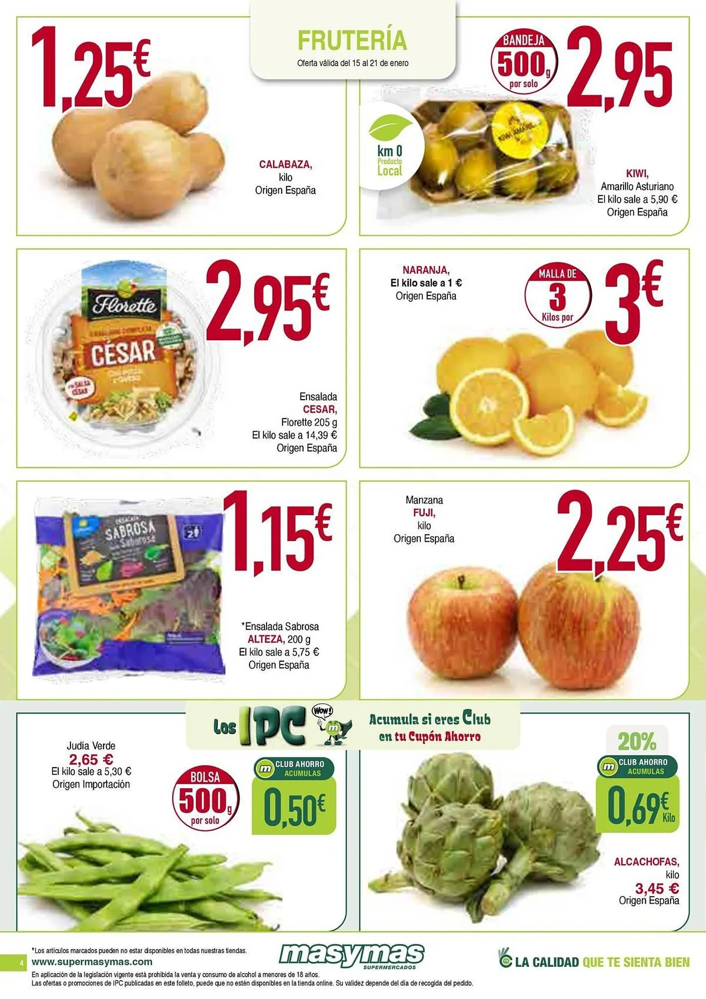 Catálogo de Folleto Masymas 15 de enero al 21 de enero 2026 - Página 4
