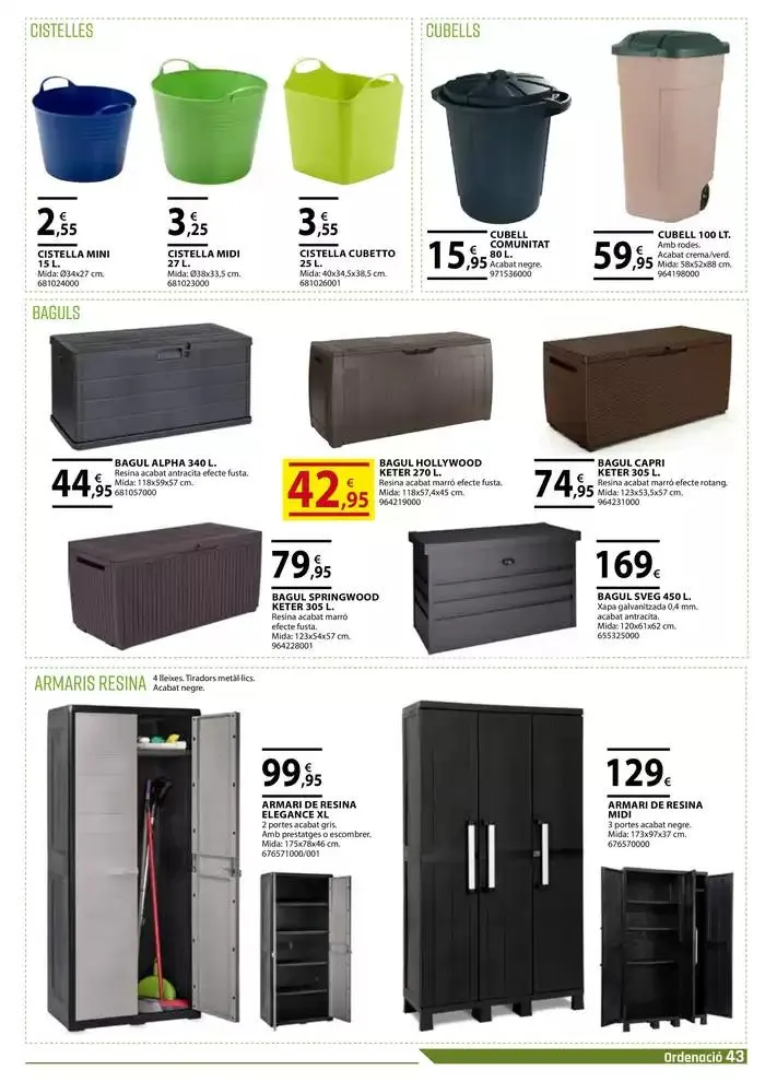 Catálogo de Jardins i terrasses 10 de abril al 29 de junio 2025 - Página 43