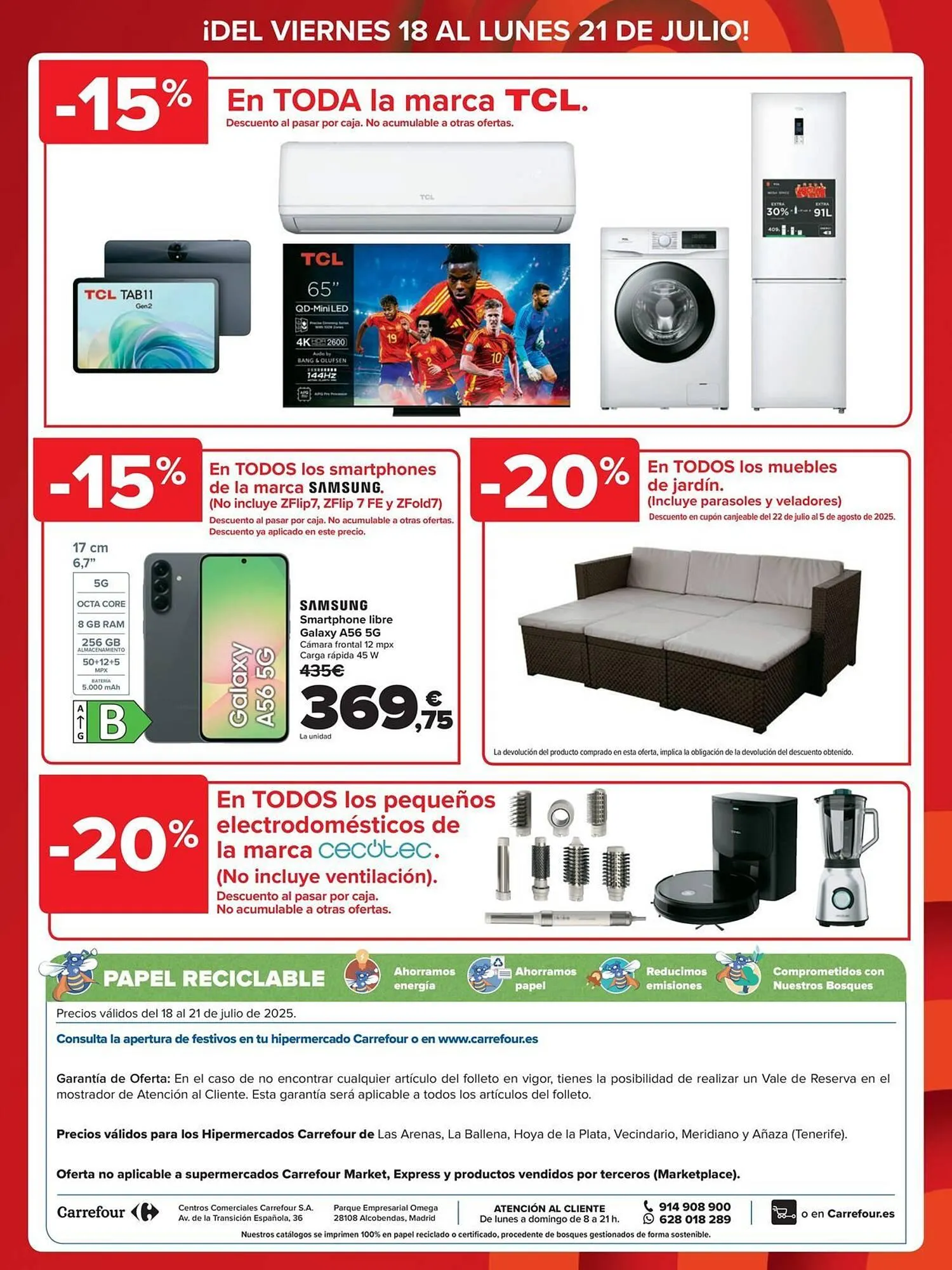 Catálogo de Folleto Carrefour 18 de julio al 21 de julio 2025 - Página 4