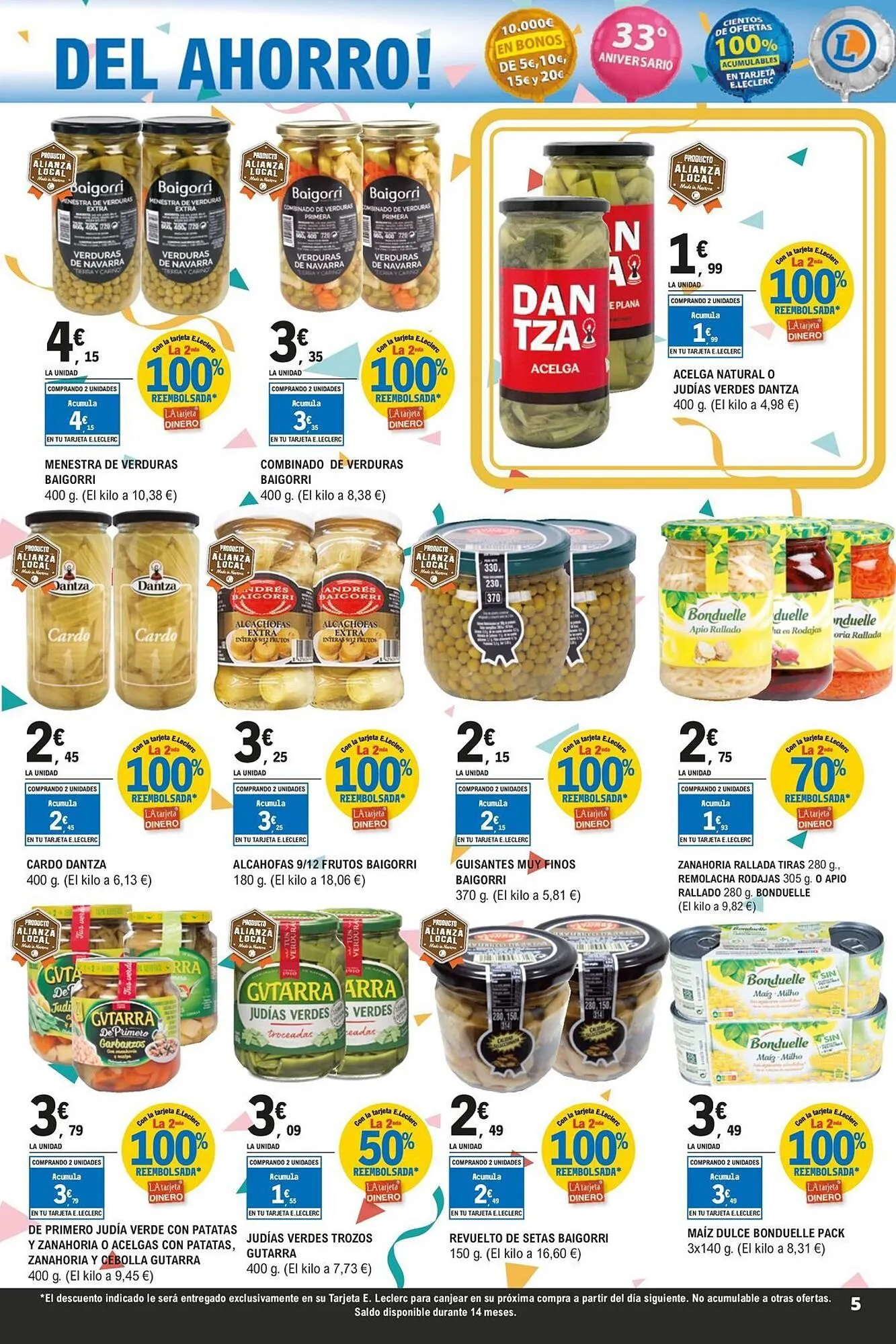 Catálogo de Folleto E.Leclerc 14 de julio al 29 de julio 2025 - Página 5
