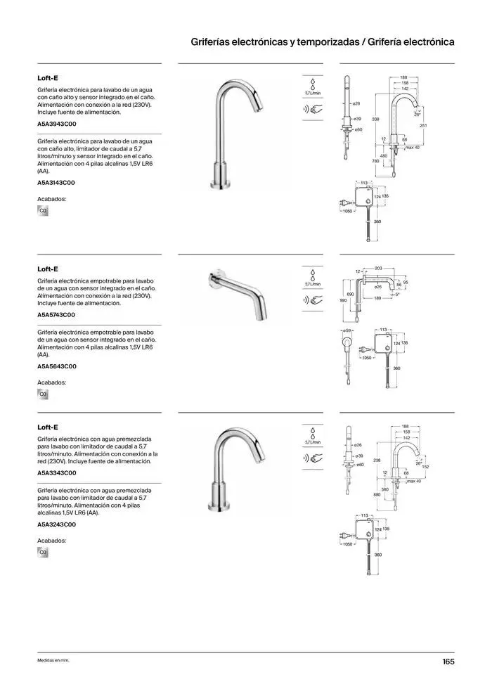 Catálogo de Grifería 9 de enero al 31 de diciembre 2025 - Página 167