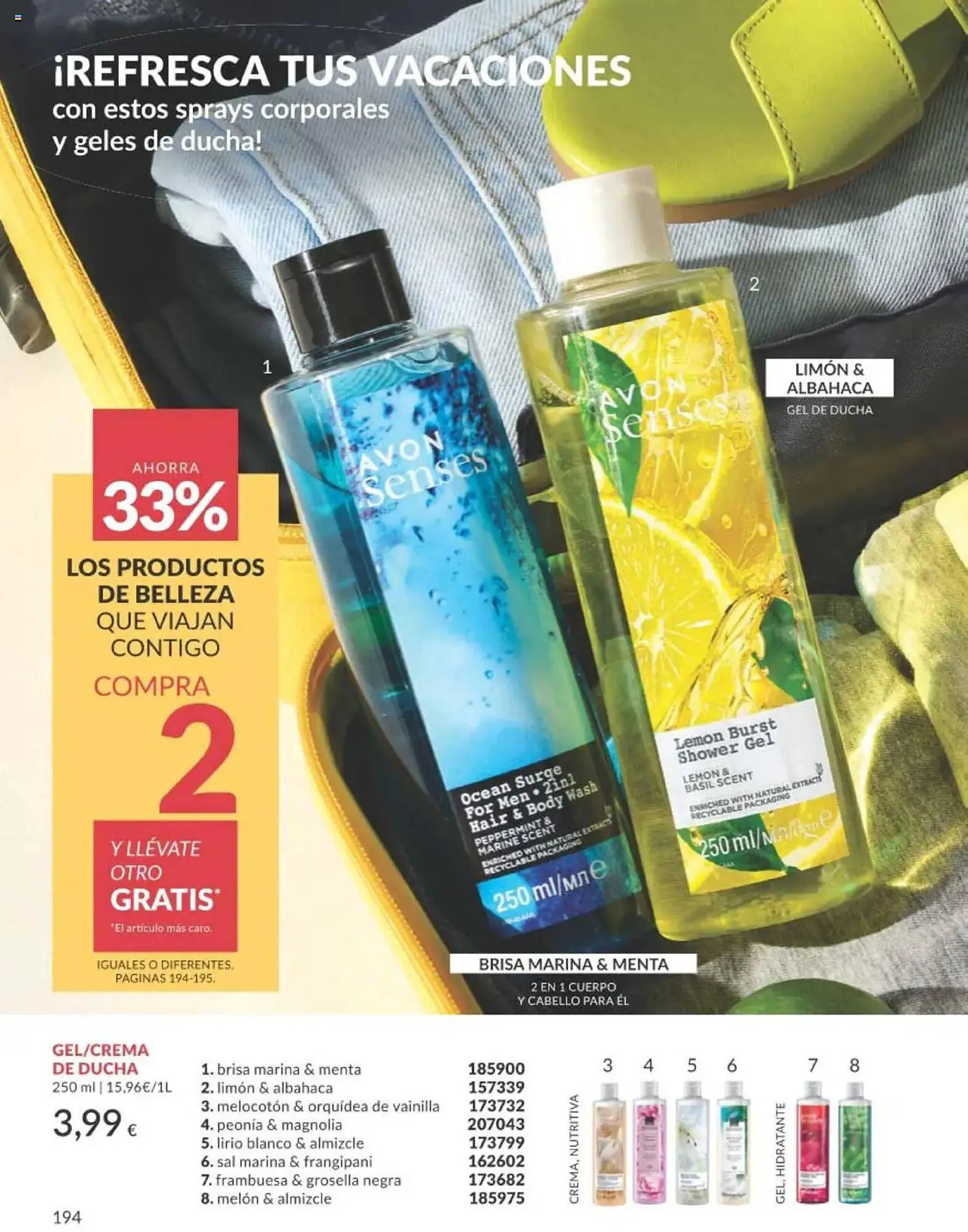 Catálogo de Folleto AVON 1 de julio al 31 de julio 2025 - Página 194