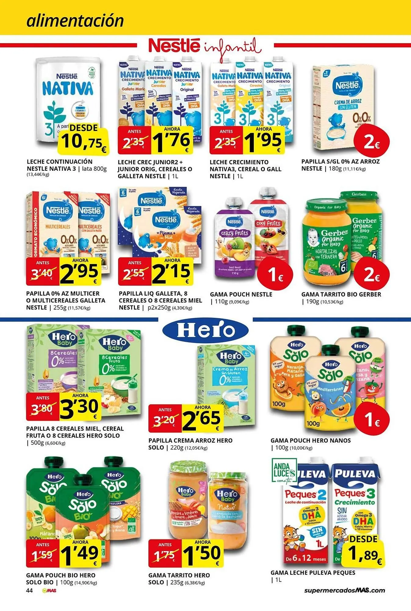 Catálogo de Folleto Supermercados MAS 31 de octubre al 30 de noviembre 2025 - Página 44