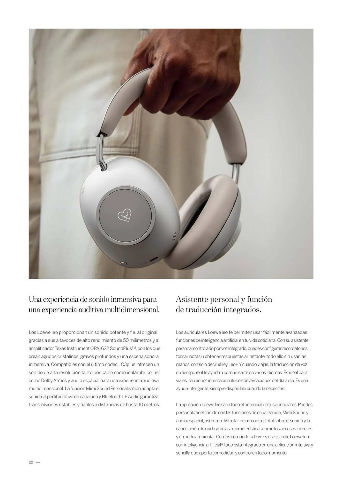 Catálogo de Folleto Loewe 23 de enero al 31 de diciembre 2026 - Página 32