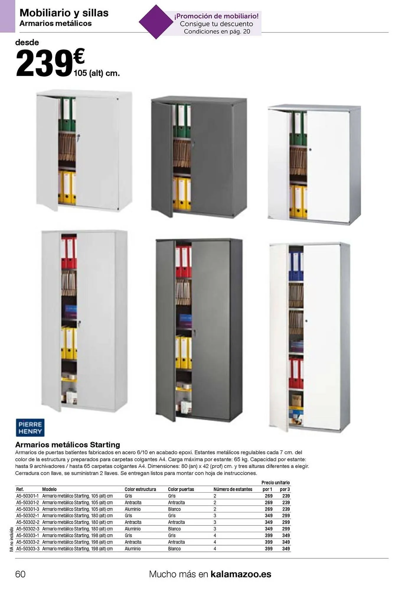 Catálogo de Folleto Staples Kalamazoo 19 de enero al 31 de diciembre 2026 - Página 60
