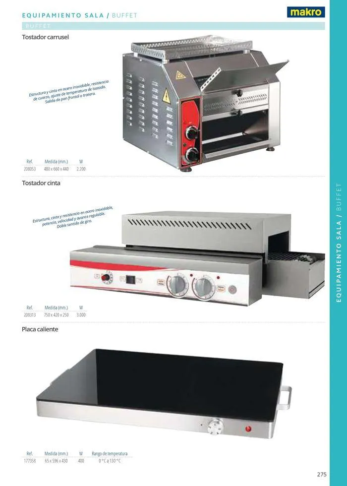 Catálogo de Equipamiento y suministros 23 de julio al 30 de noviembre 2024 - Página 275