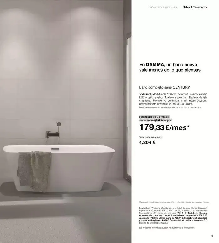 Catálogo de Catálogo de baños 24/25 2 de enero al 31 de agosto 2025 - Página 112
