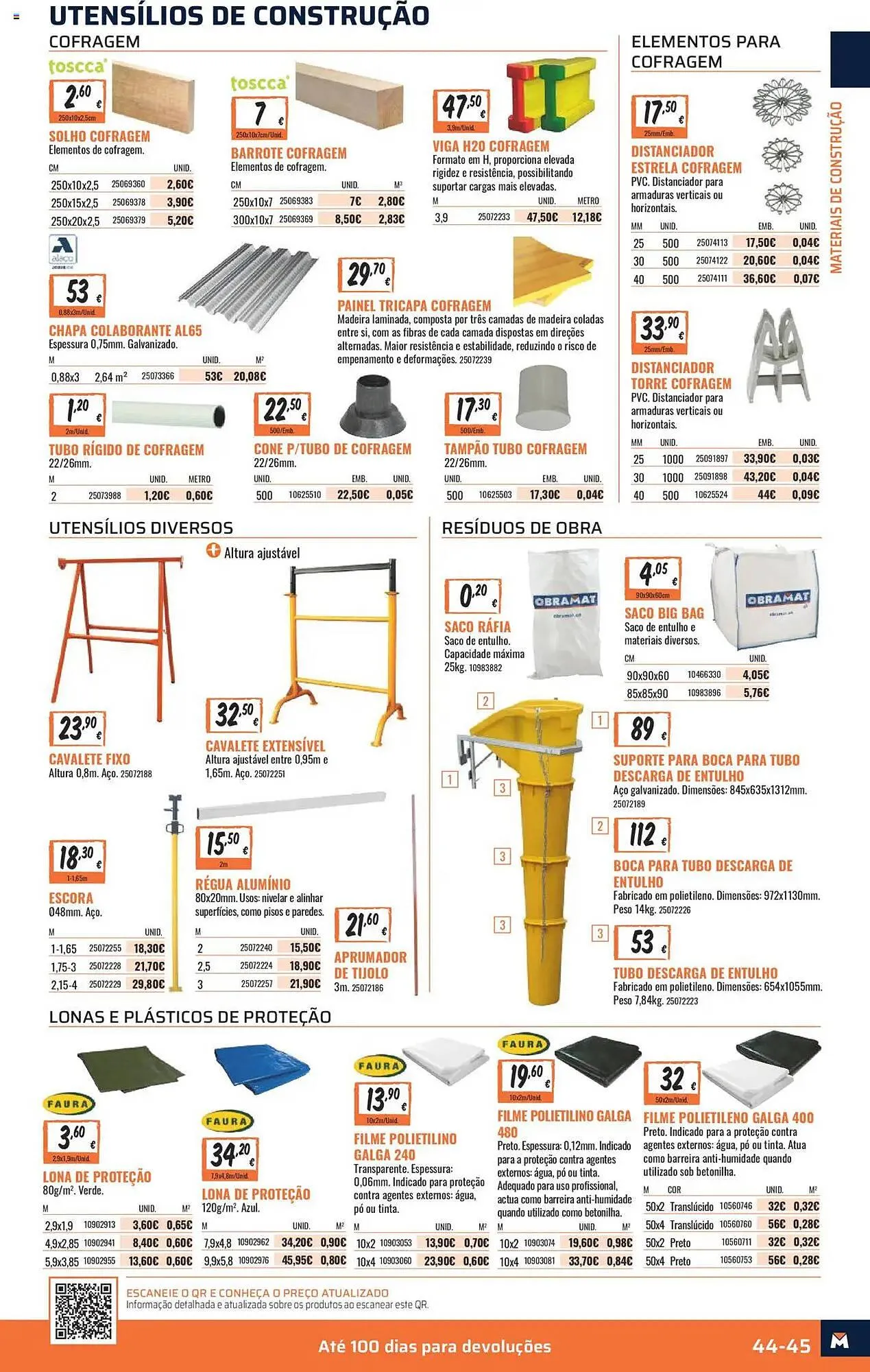 Catálogo de Folleto Obramat 17 de agosto al 28 de diciembre 2025 - Página 45