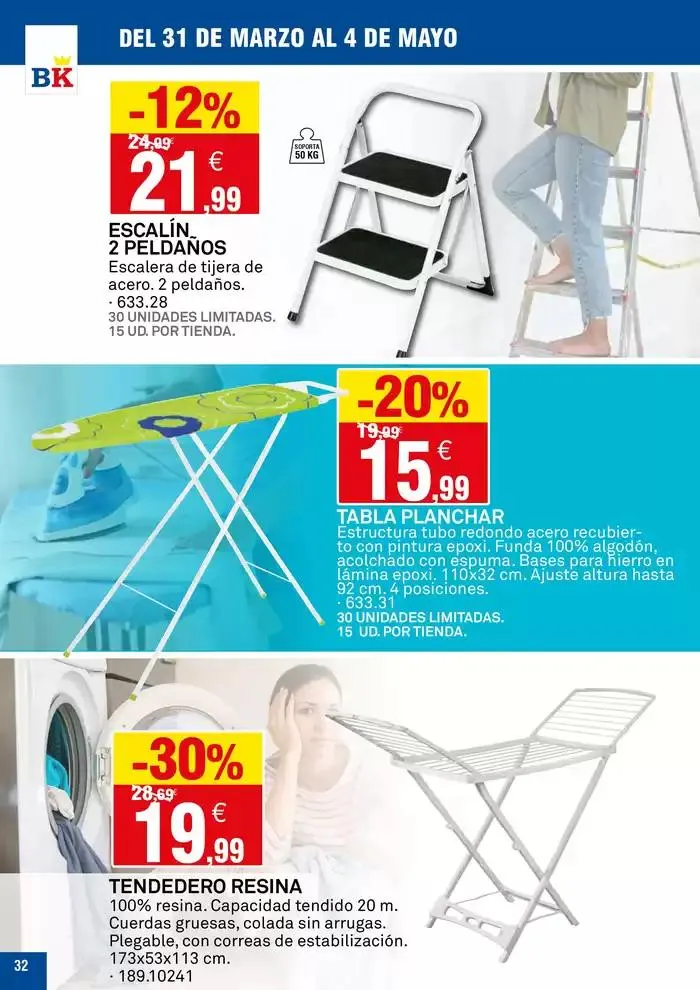 Catálogo de Válido del 31 de marzo al 4 de mayo 31 de marzo al 4 de mayo 2025 - Página 32