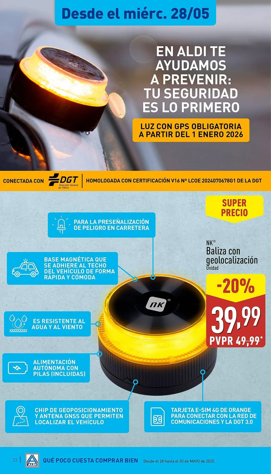 Catálogo de Folleto ALDI 26 de mayo al 1 de junio 2025 - Página 22