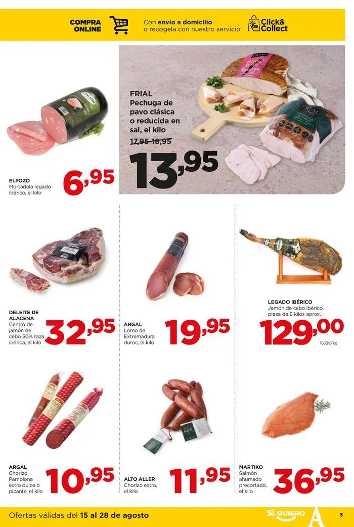 Catálogo de Catálogo Alimerka 15 de agosto al 28 de agosto 2024 - Página 3