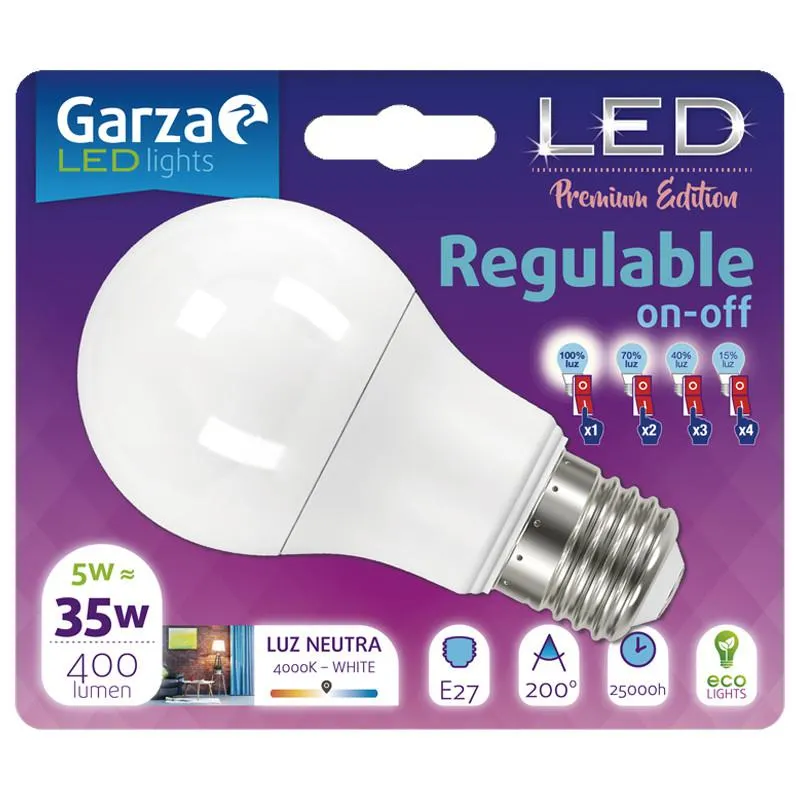 BOMBILLA LED GARZA 400895 35W