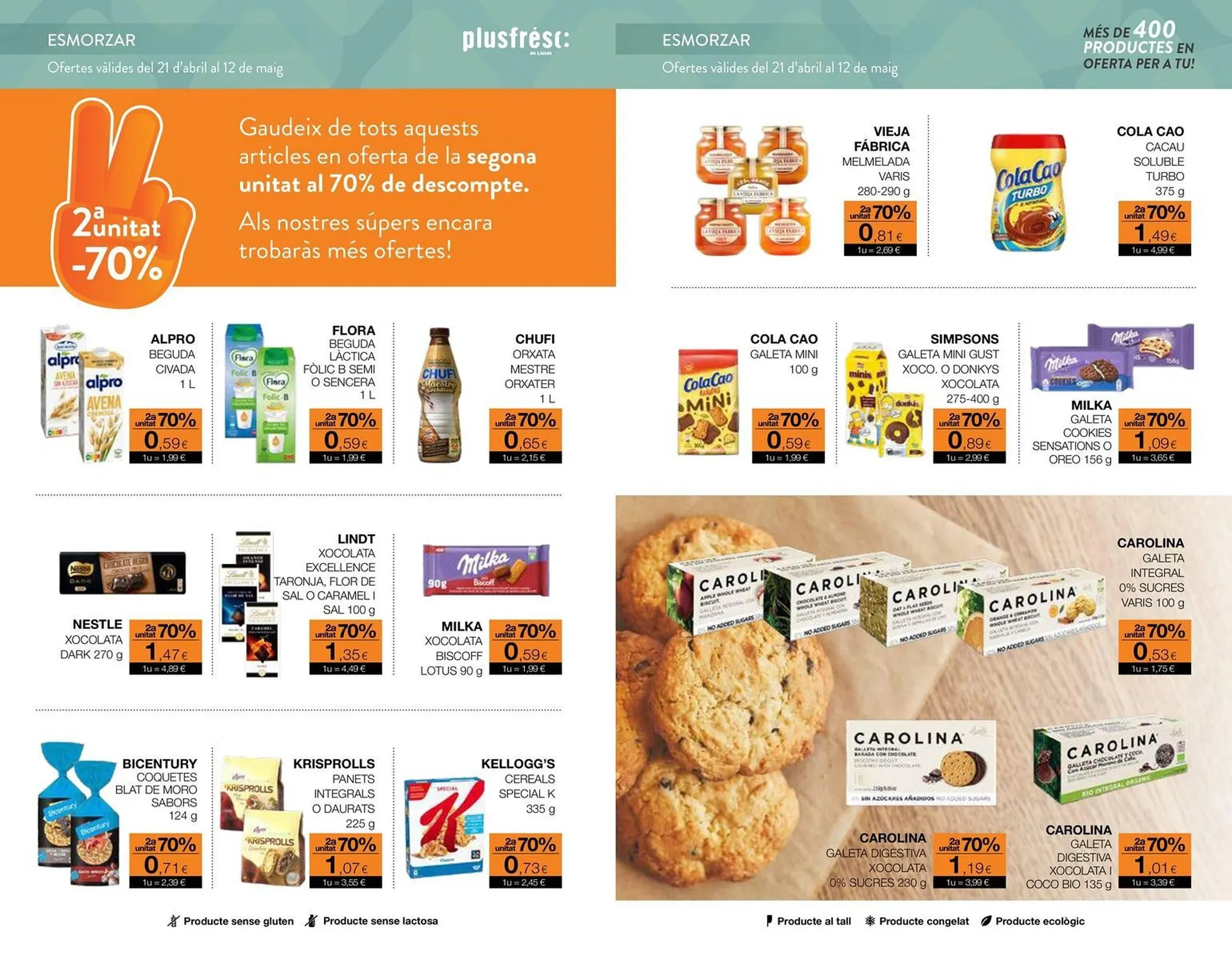 Catálogo de Folleto Plusfresc 21 de abril al 12 de mayo 2026 - Página 2