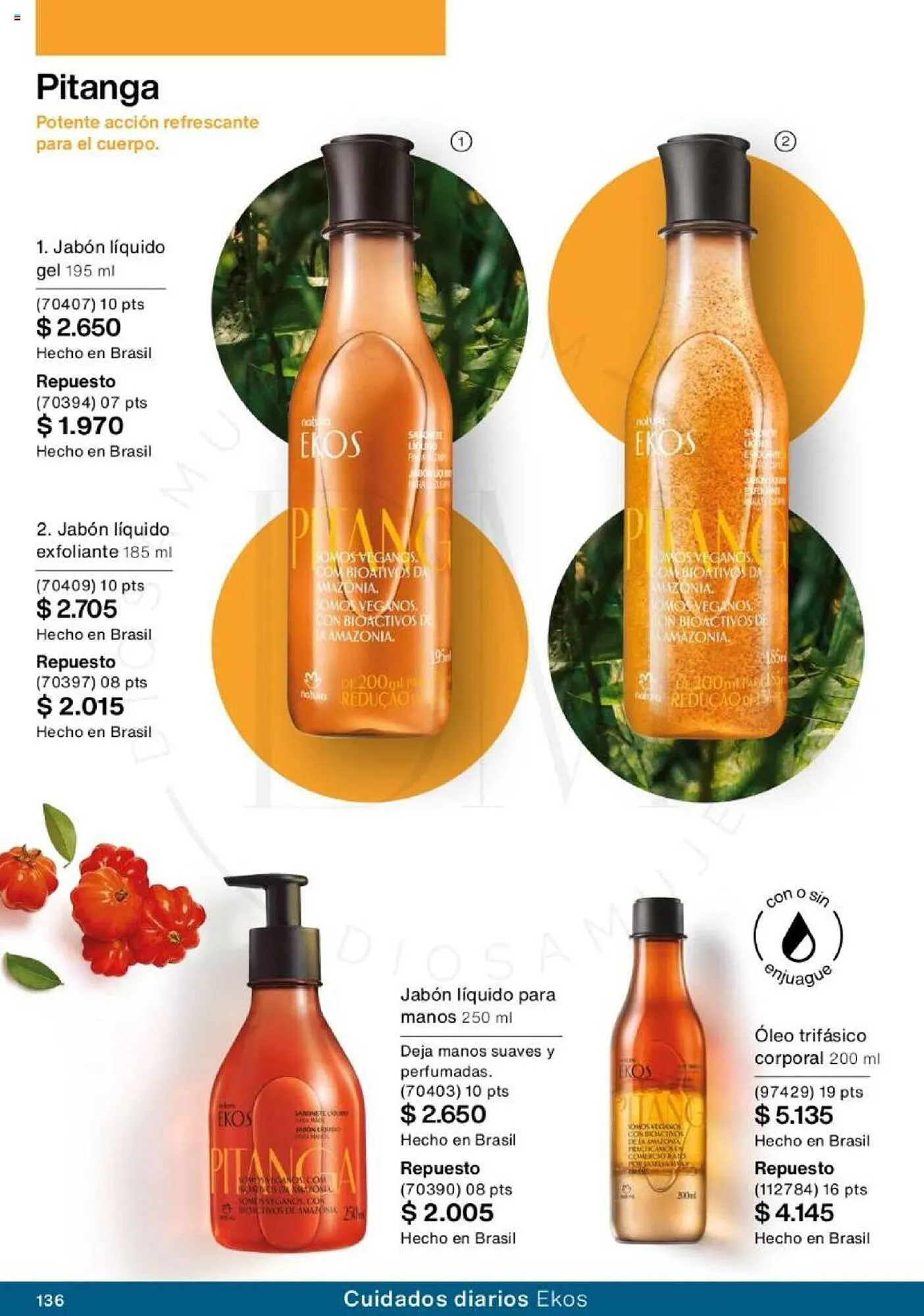 Catálogo de Folleto Natura 1 de septiembre al 30 de septiembre 2023 - Página 136