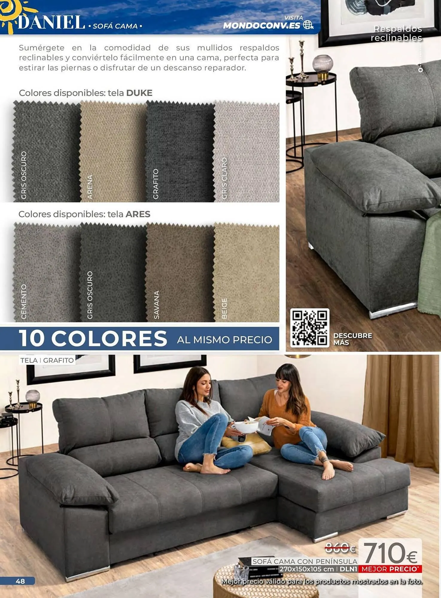 Catálogo de Folleto Mondo Convenienza 3 de junio al 15 de junio 2025 - Página 48