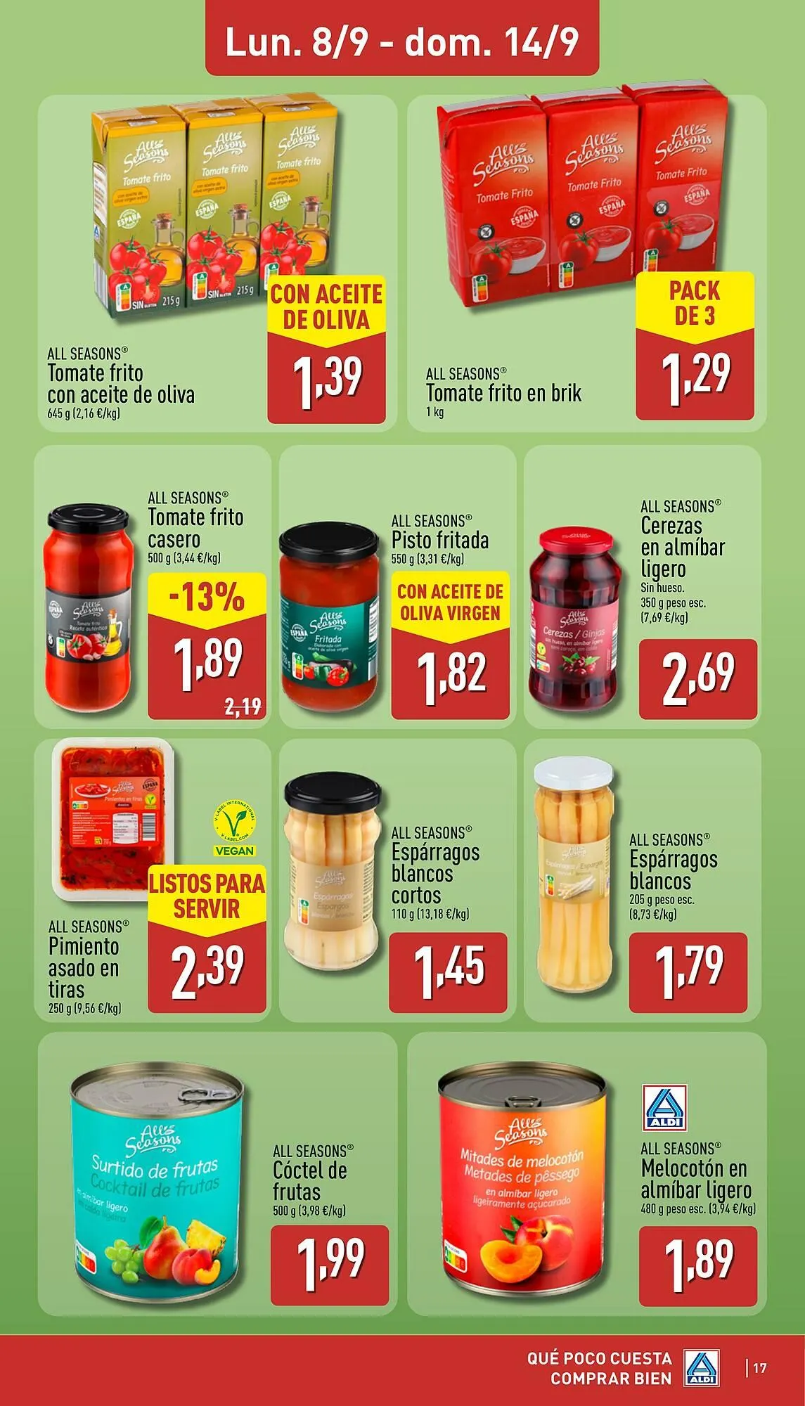 Catálogo de Folleto ALDI 8 de septiembre al 14 de septiembre 2025 - Página 17