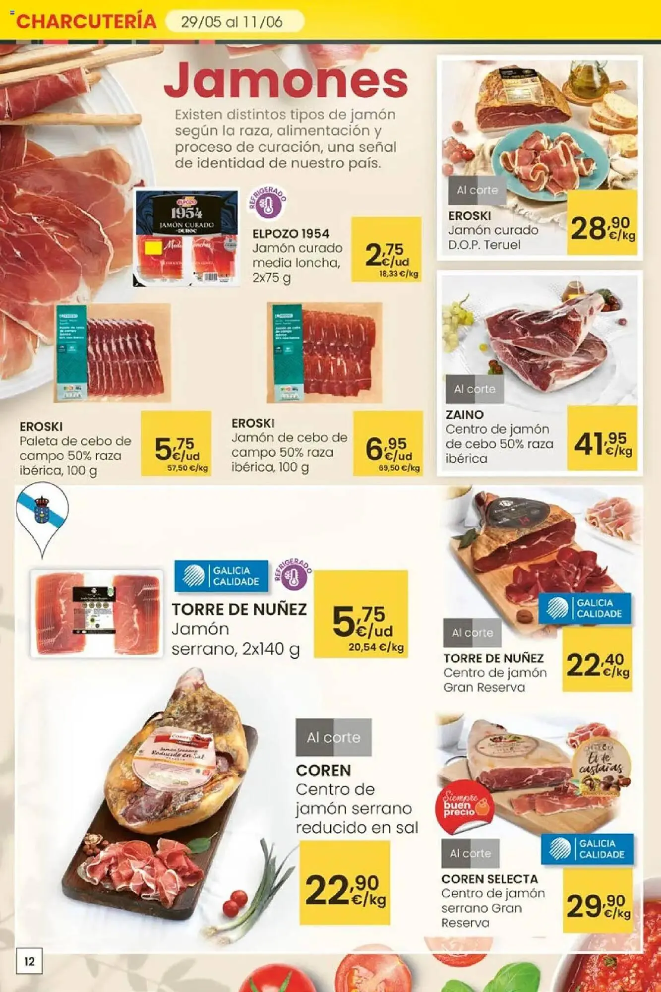 Catálogo de Folleto Eroski 29 de mayo al 10 de junio 2025 - Página 12