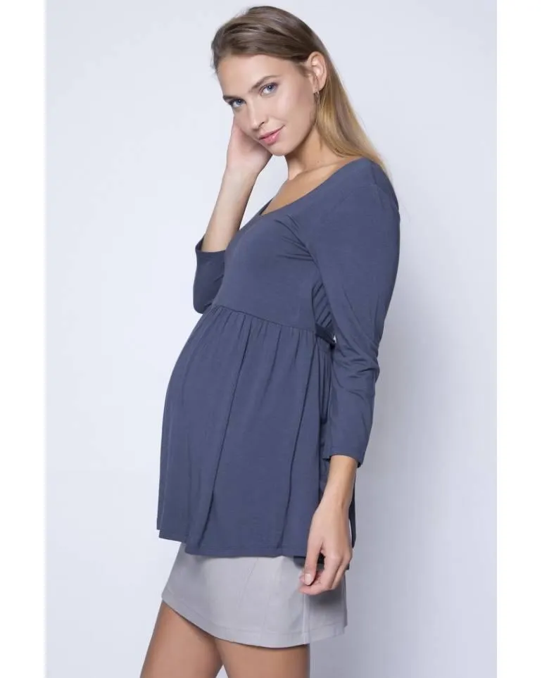 CAMISETA PREMAMÁ STUDIO MANGA 3/4