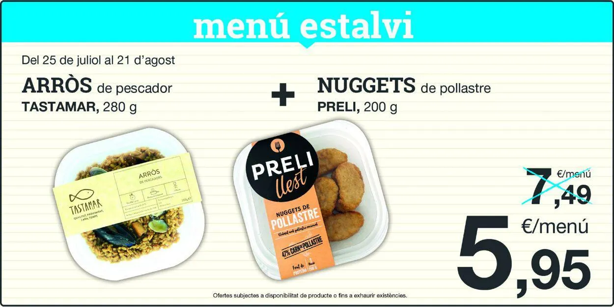 Catálogo de Bonpreu Oferta actual 25 de julio al 21 de agosto 2023 - Página 3