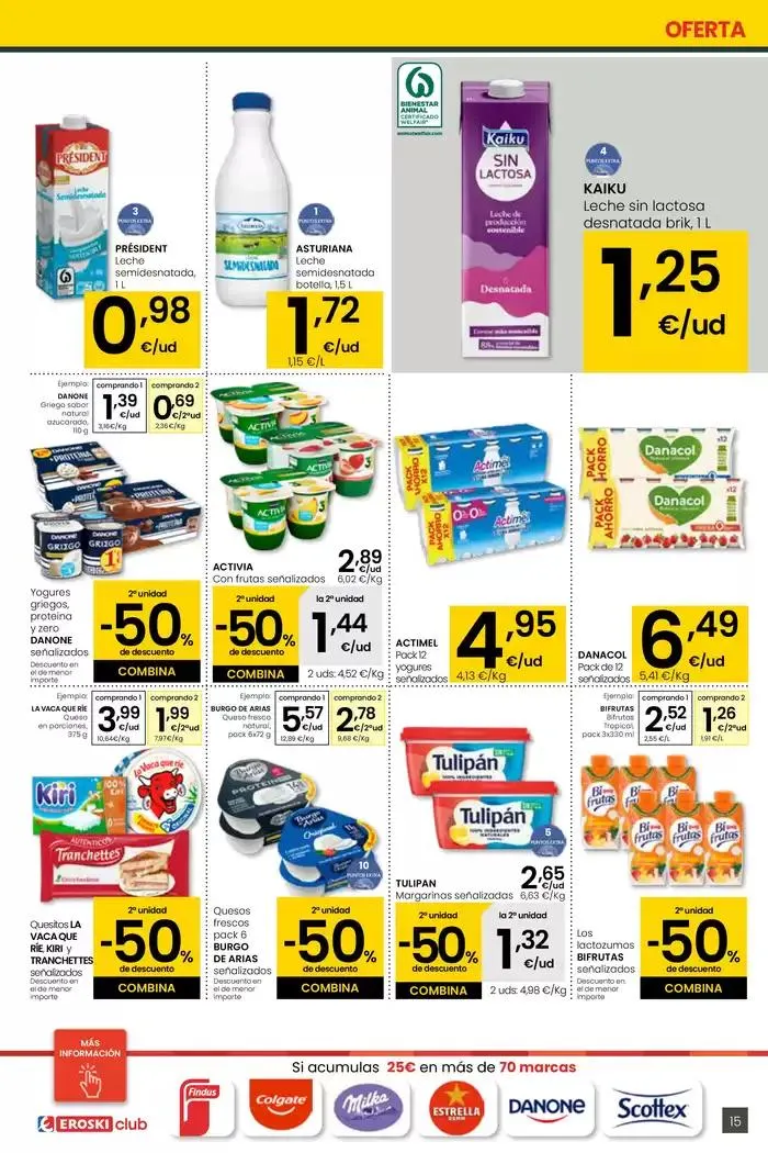 Catálogo de Precio más bajo EROSKI CENTER 13 de marzo al 26 de marzo 2025 - Página 15