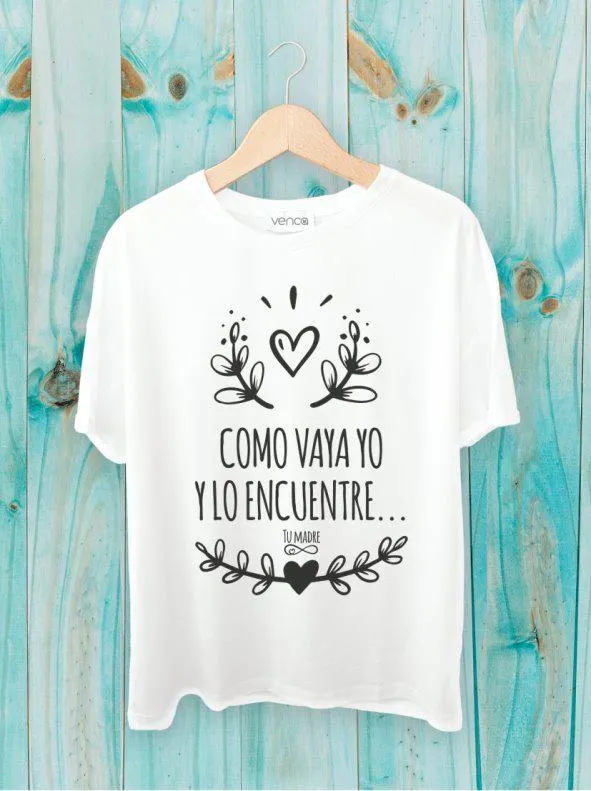 Camiseta de manga corta diseño exclusivo