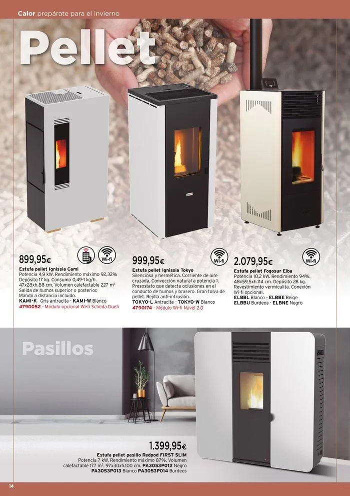 Catálogo de Calor, prepárate para el invierno! 17 de septiembre al 28 de febrero 2025 - Página 14