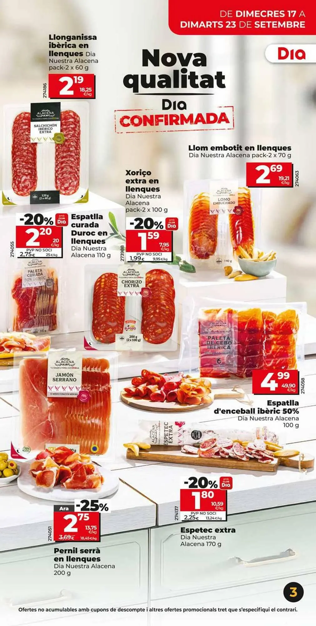 Catálogo de Folleto Dia 17 de septiembre al 23 de septiembre 2025 - Página 3