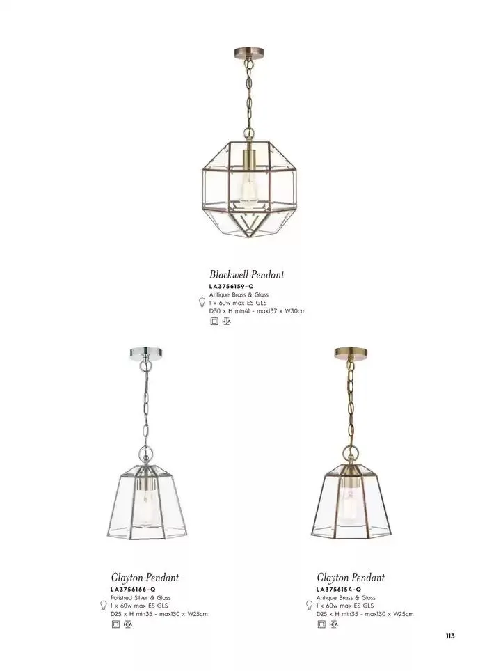 Catálogo de Lighting & Mirror Collection 12 de marzo al 31 de agosto 2025 - Página 115