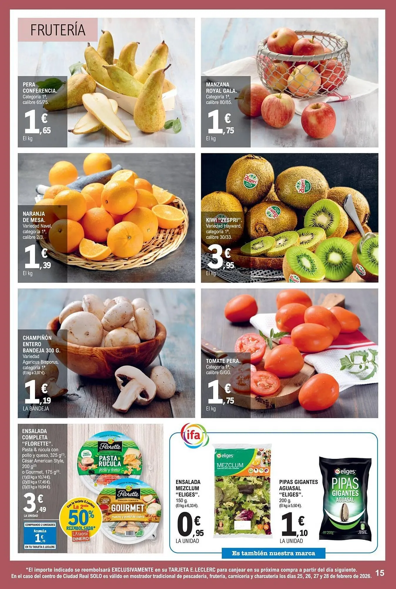 Catálogo de Catálogo E.Leclerc 25 de febrero al 8 de marzo 2026 - Página 15