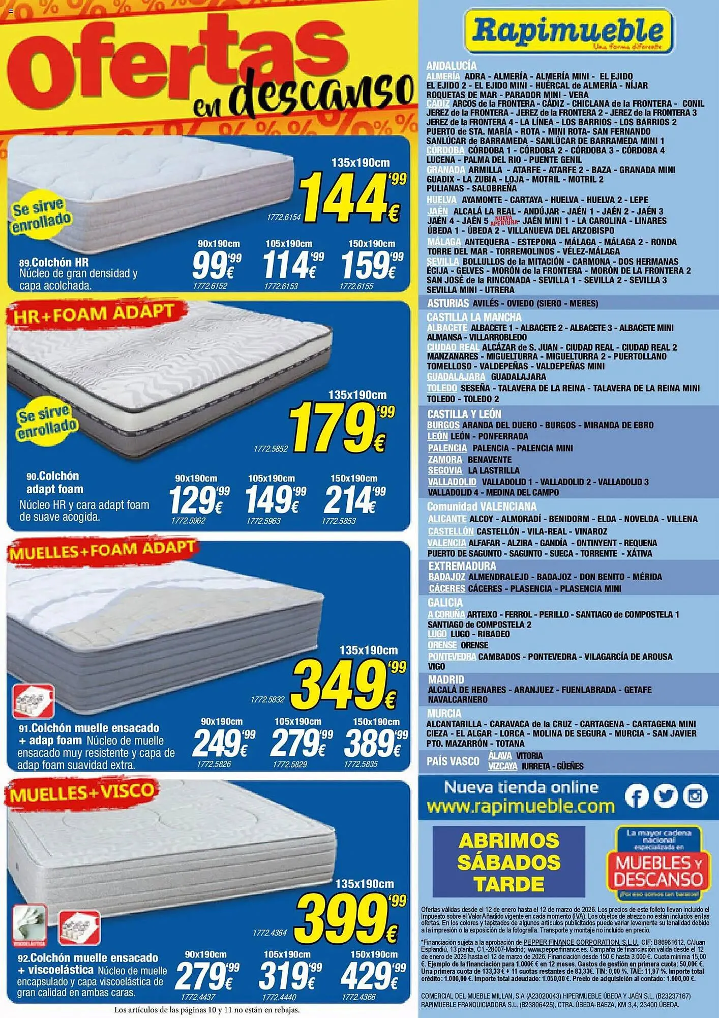 Catálogo de Catálogo Rapimueble 12 de enero al 12 de marzo 2026 - Página 11