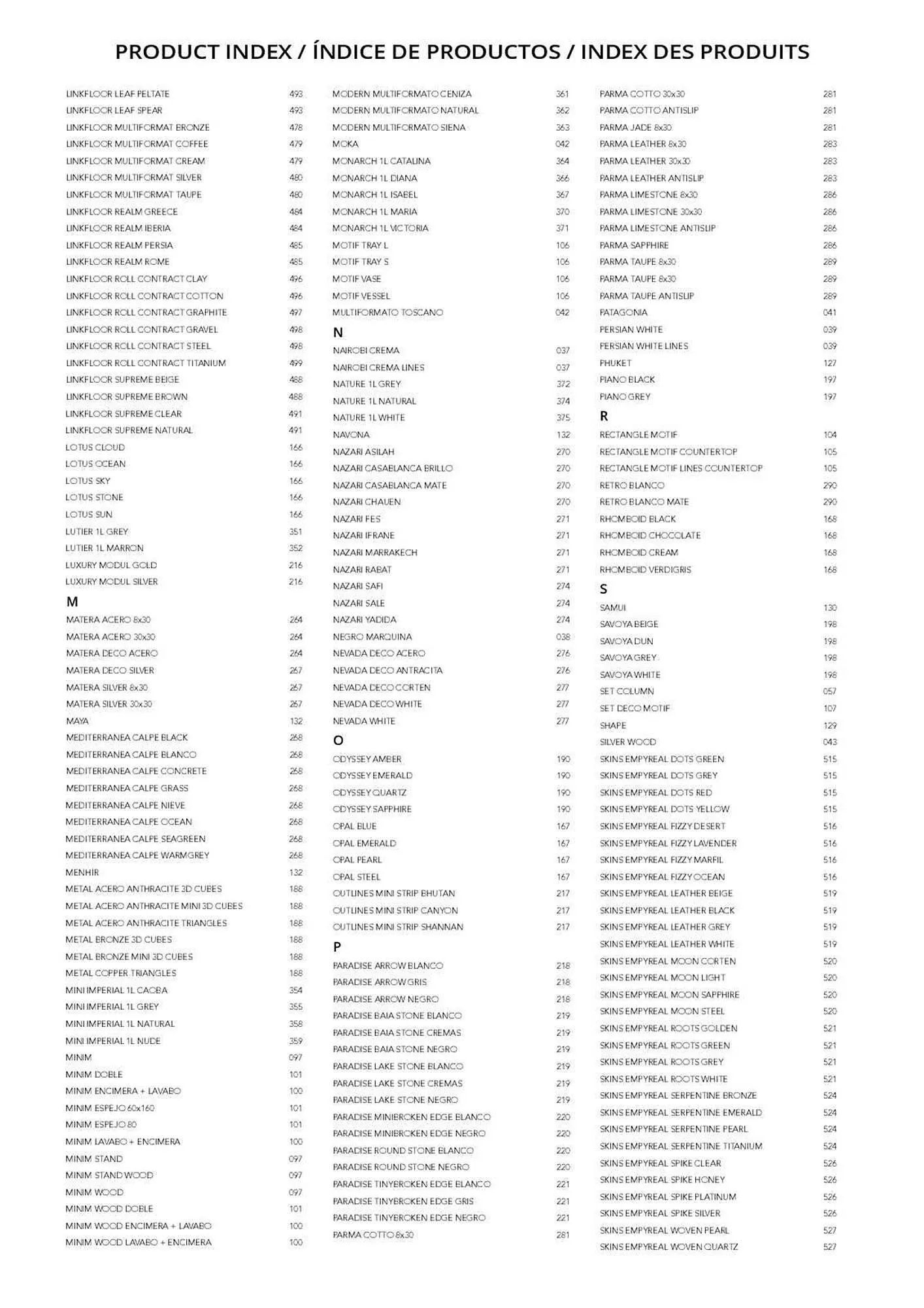 Catálogo de Folleto Porcelanosa 31 de marzo al 8 de febrero 2024 - Página 5