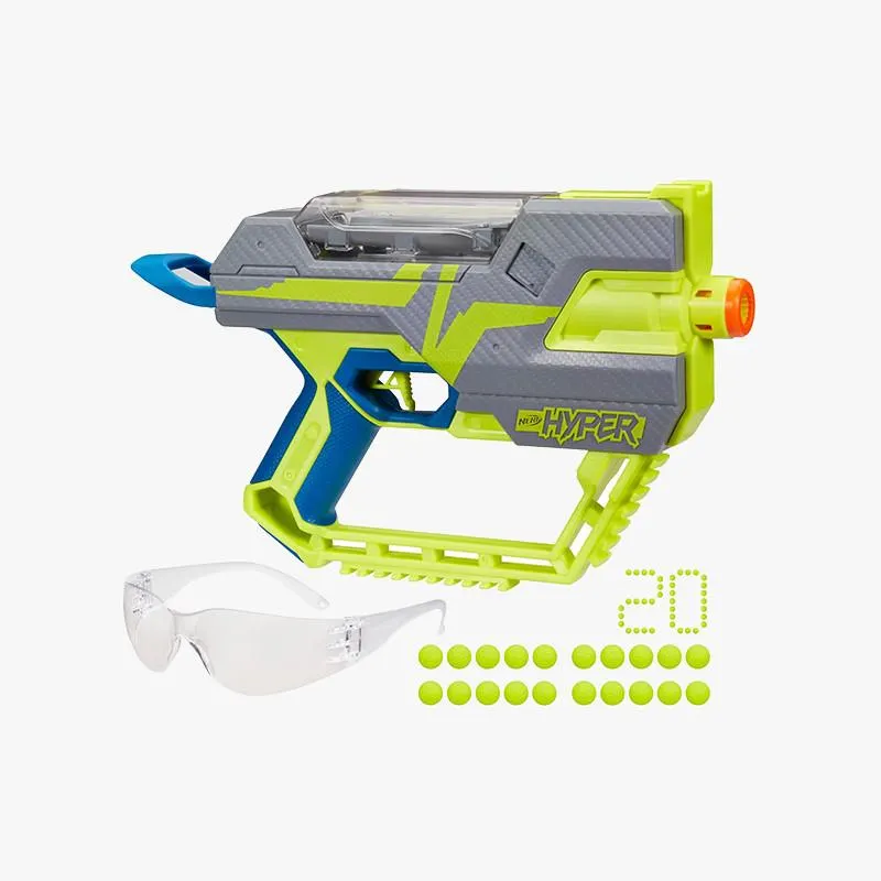 HASBRO PISTOLA BOLAS NERF HYPER FUEL 20 RECARGAS