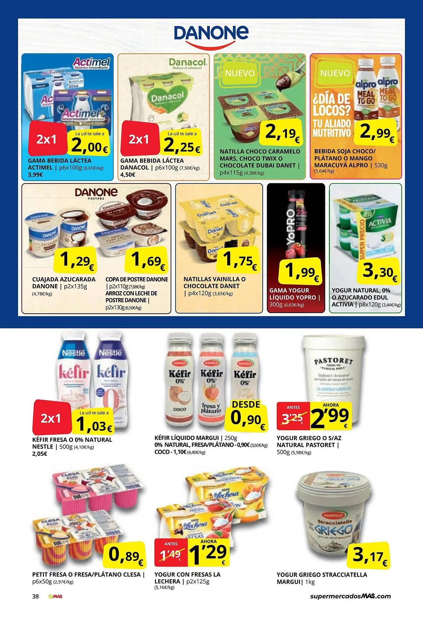 Catálogo de Folleto Supermercados MAS 3 de marzo al 26 de marzo 2026 - Página 38