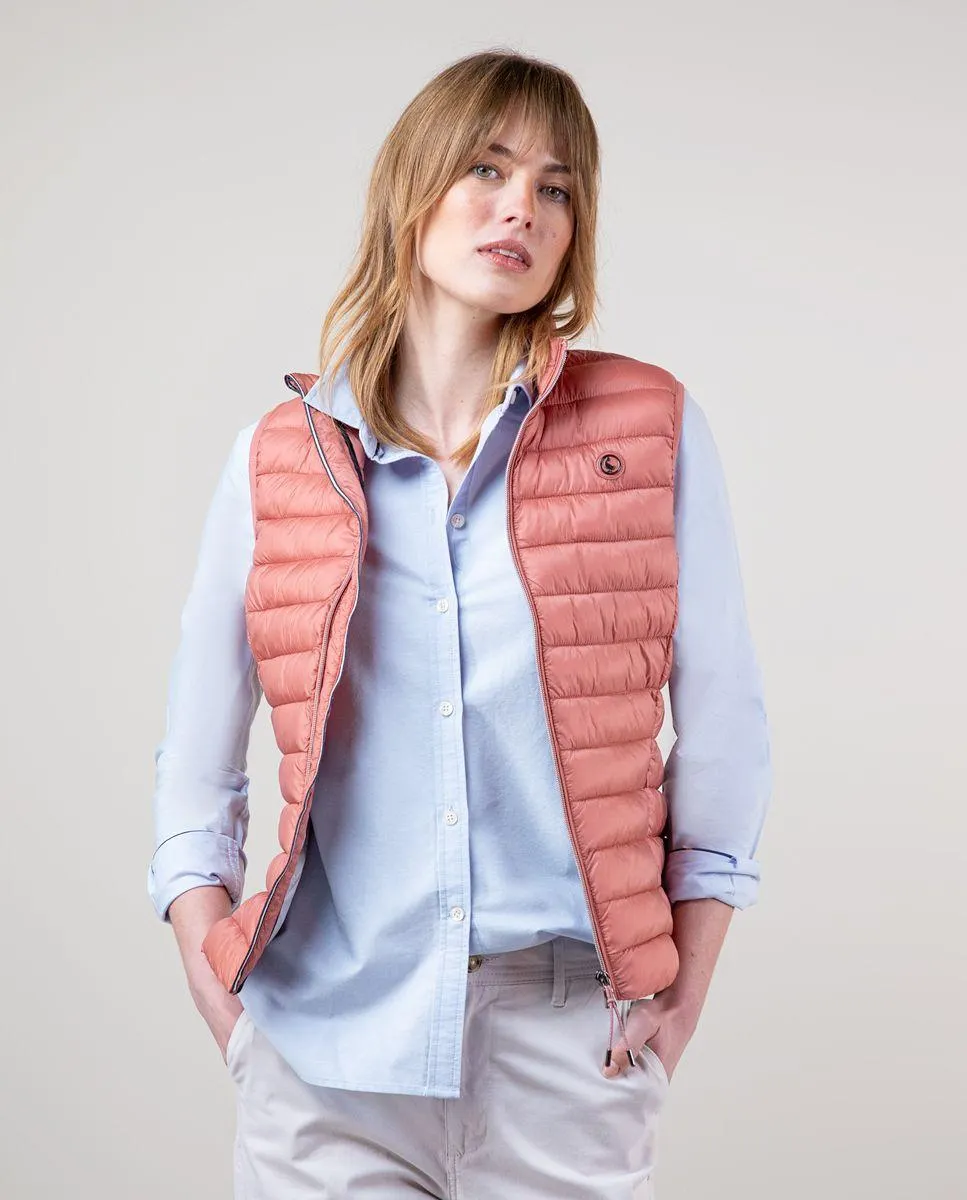 Chaleco Guateado Rosa