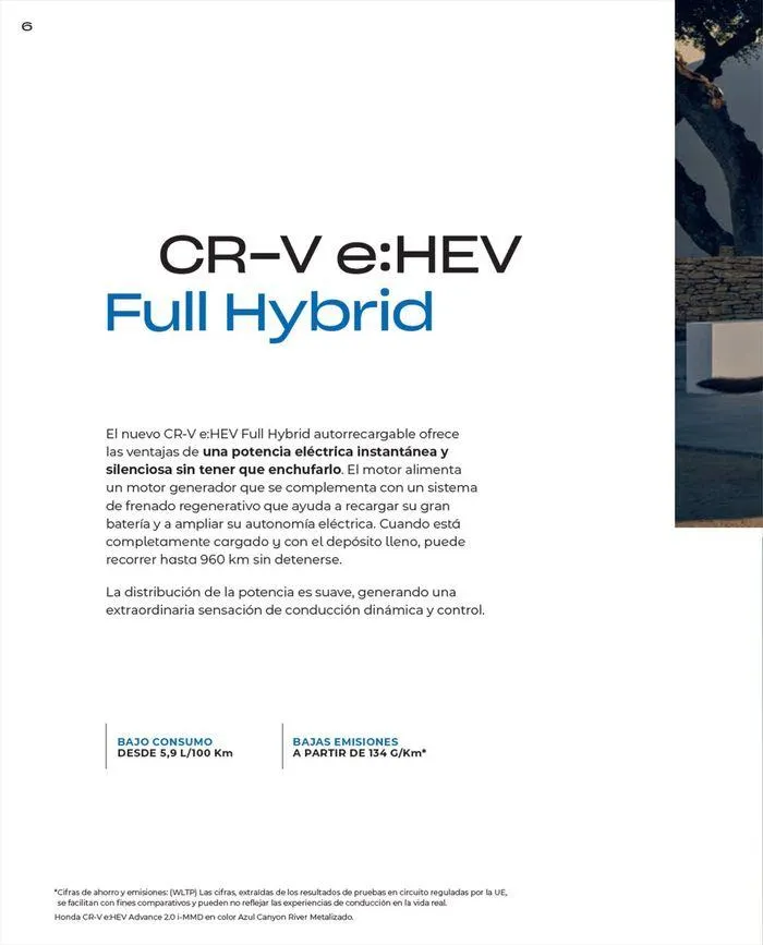 Catálogo de Honda CR-V e:HEV & e:PHEV 9 de agosto al 30 de junio 2025 - Página 6