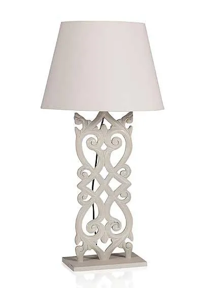 Lámpara de sobremesa La Rochelle talla