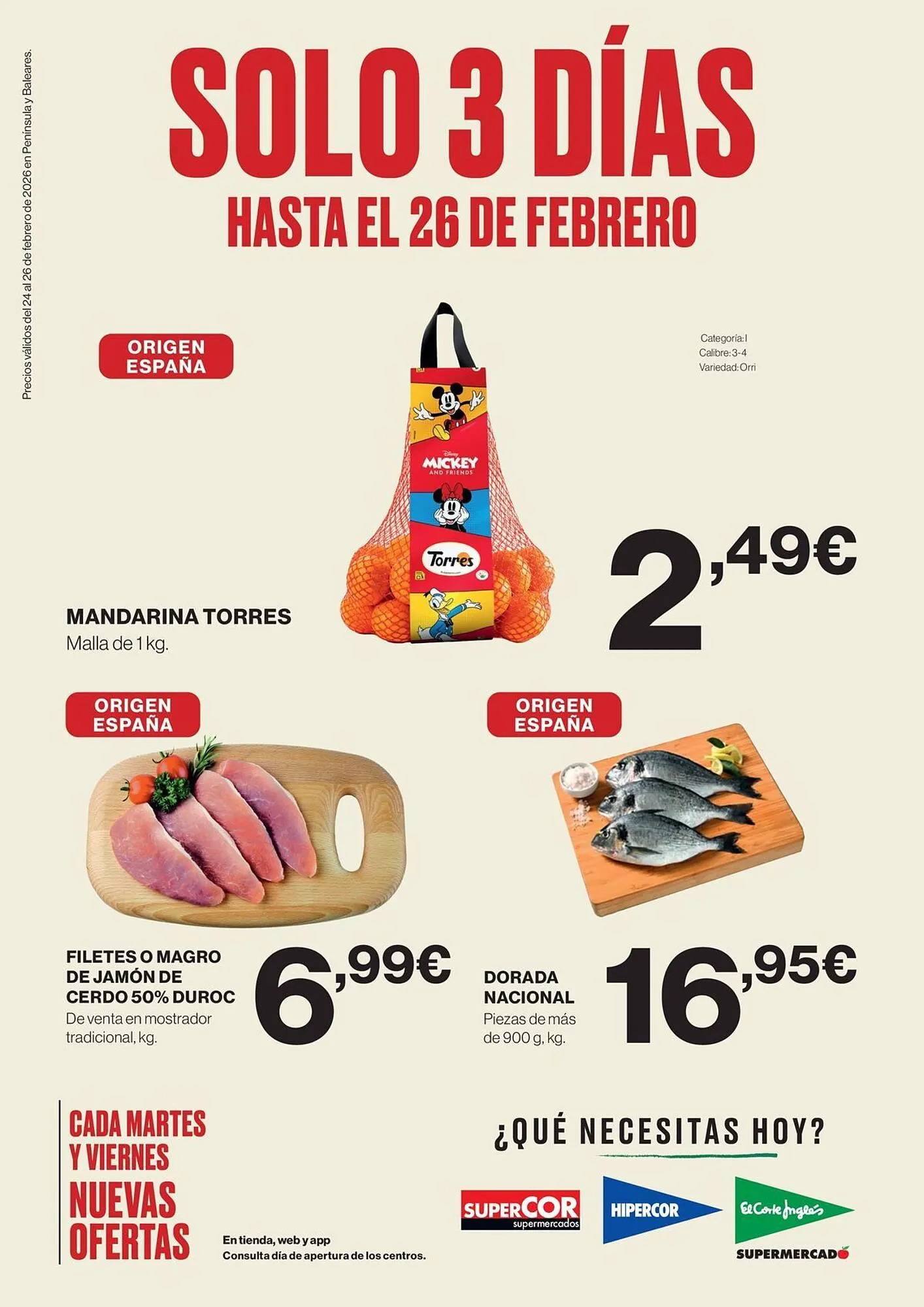 Catálogo de Catálogo Hipercor 24 de febrero al 26 de febrero 2026 - Página 1