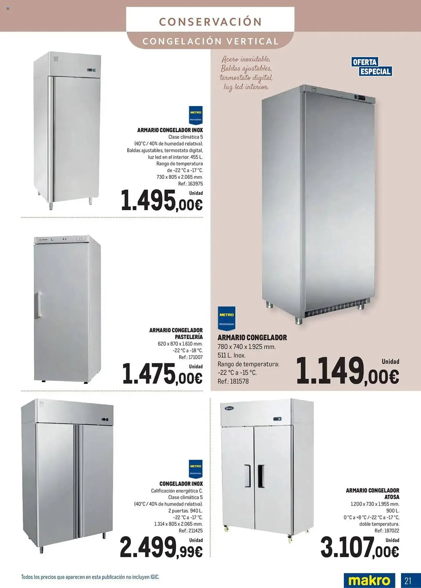 Catálogo de Folleto Makro 1 de septiembre al 2 de noviembre 2025 - Página 21