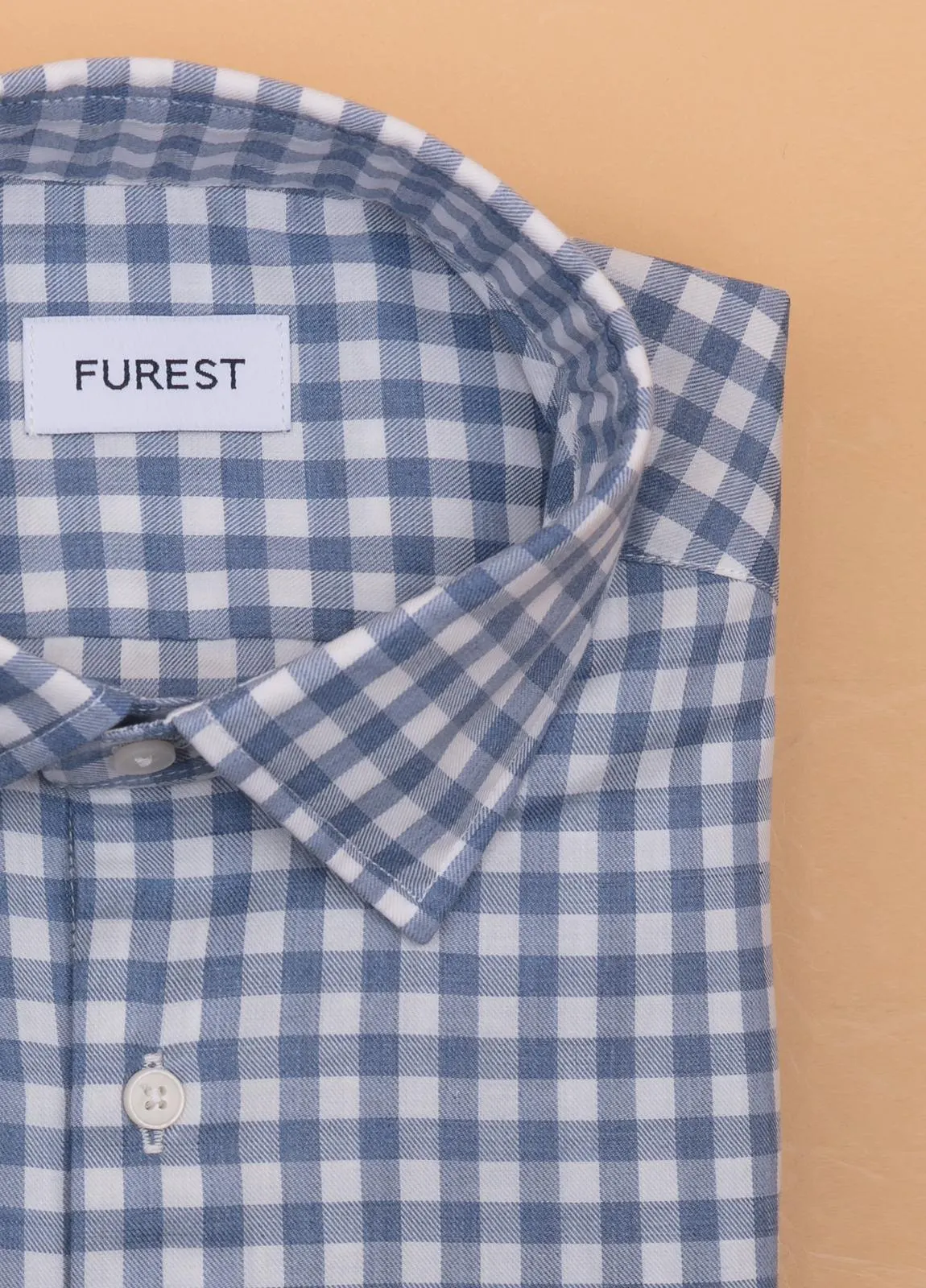 Camisa sport FUREST COLECCIÓN cuadros azul