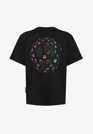 Camiseta estampada - black