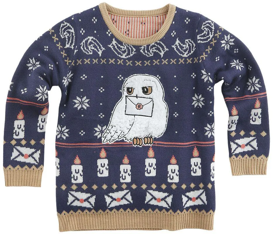 "Kids - Hedwig" Christmas jumper multicolor de Harry Potter