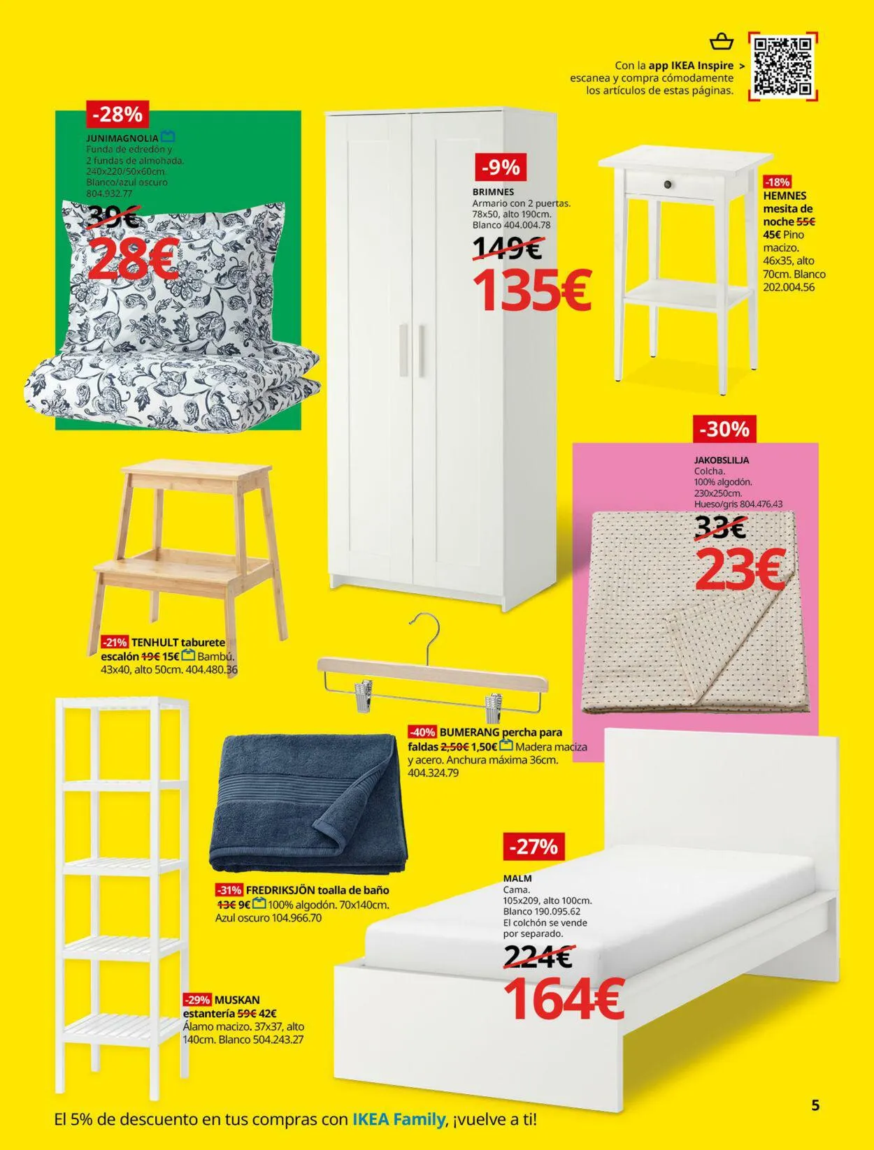 Catálogo de IKEA Oferta actual 25 de septiembre al 9 de octubre 2023 - Página 5