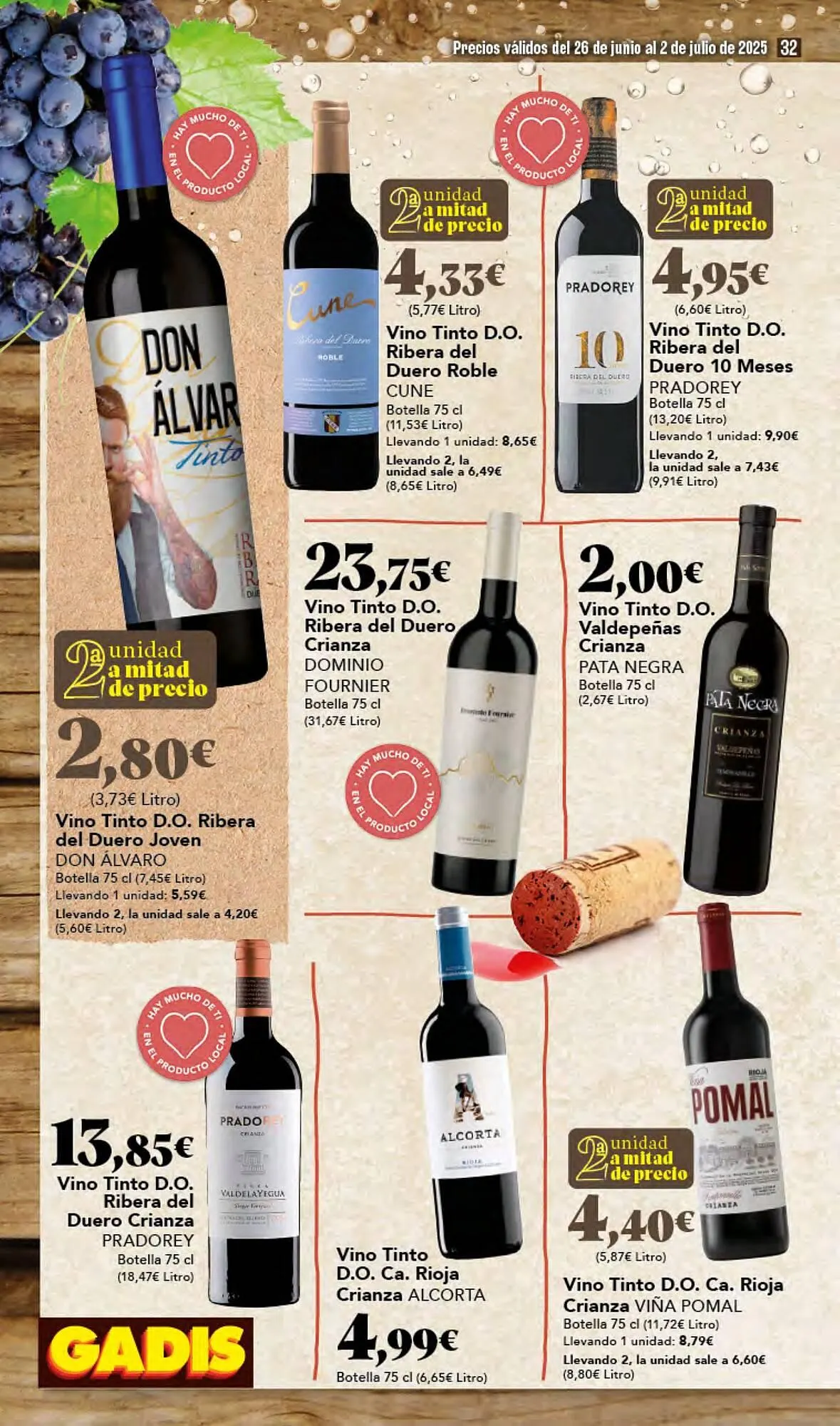 Catálogo de Folleto Gadis 26 de junio al 2 de julio 2025 - Página 32