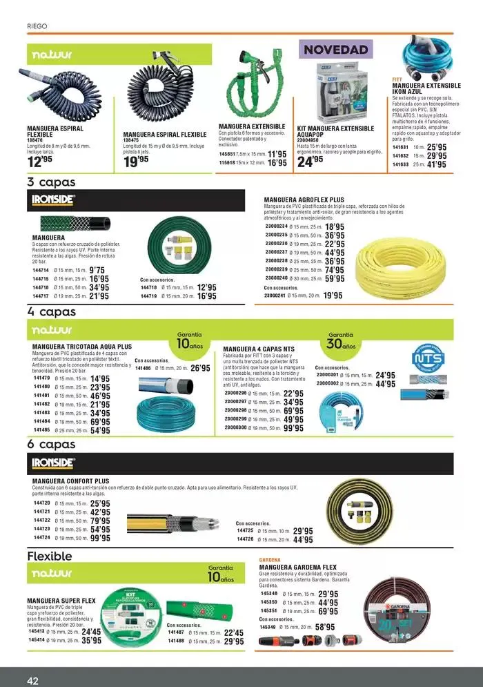 Catálogo de Especial Jardín 22 de marzo al 27 de junio 2025 - Página 42