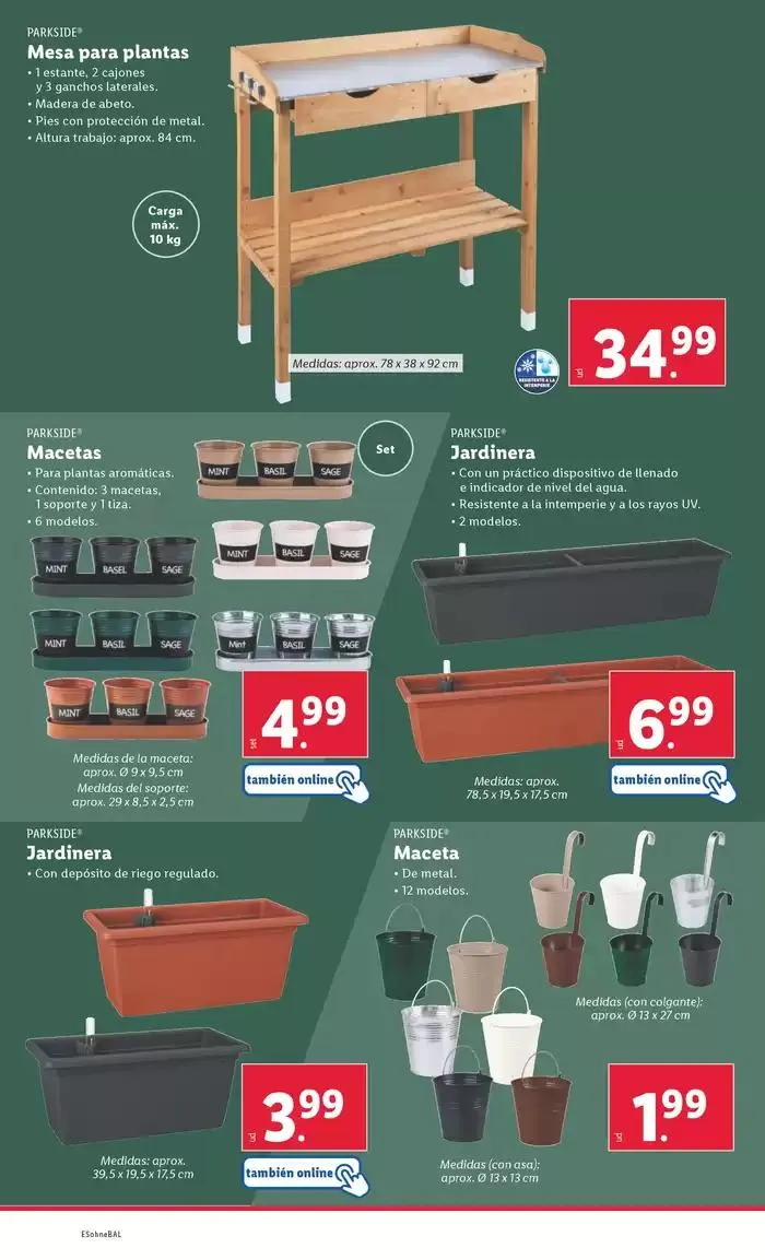 Catálogo de ¡Bazar Lidl! Ofertas válidas del 17/03 al 23/03 17 de marzo al 23 de marzo 2025 - Página 10