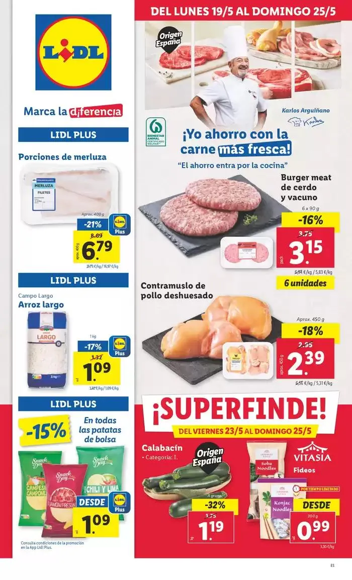 Catálogo de № 1 PRECIO - Ofertas válidas del 19/05 al 25/05 19 de mayo al 25 de mayo 2025 - Página 1