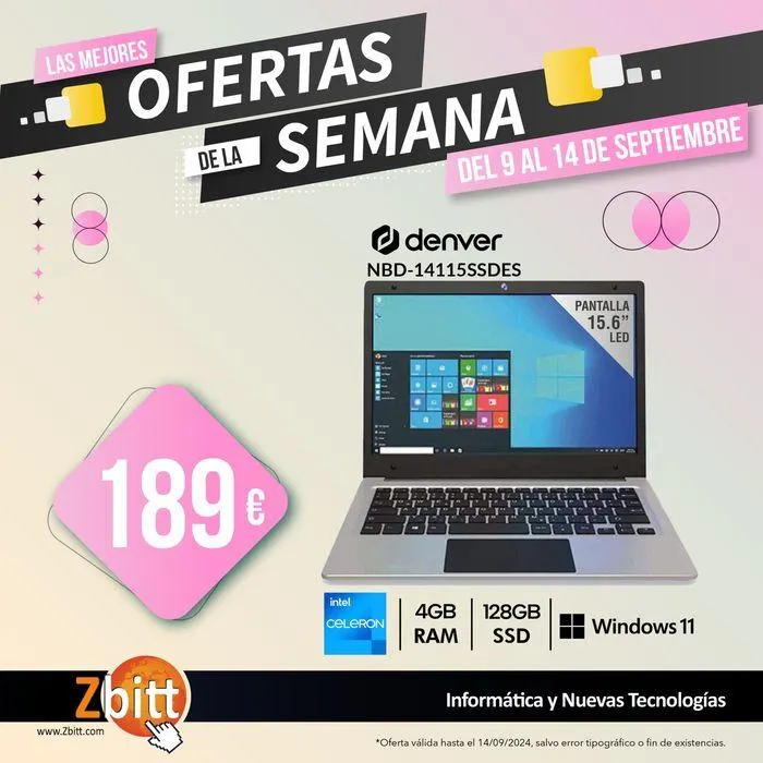 Estas ofertas son válidas hasta el 9 al 14 de septiembre. - 1