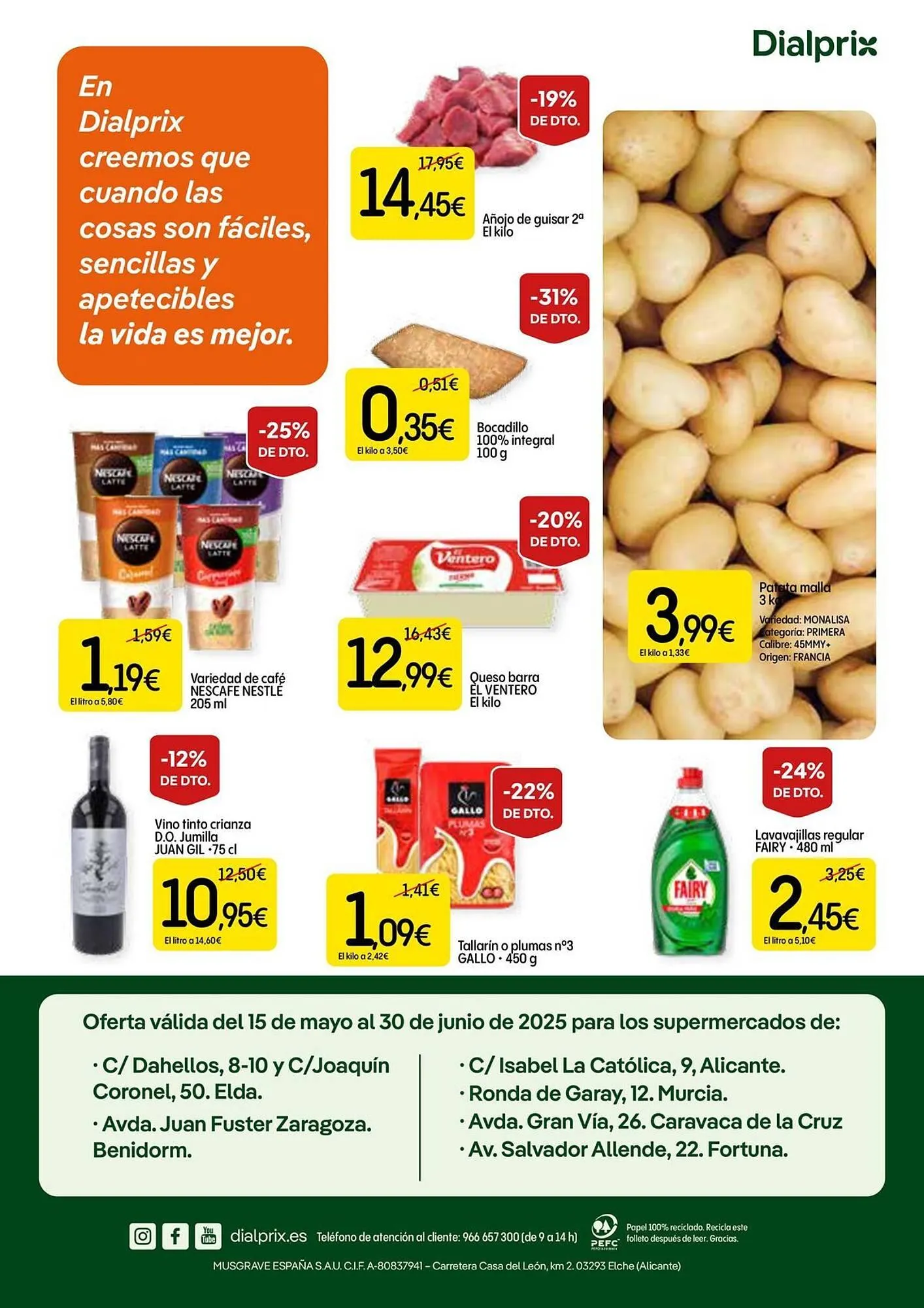 Catálogo de Folleto Dialprix 3 de junio al 30 de junio 2025 - Página 4