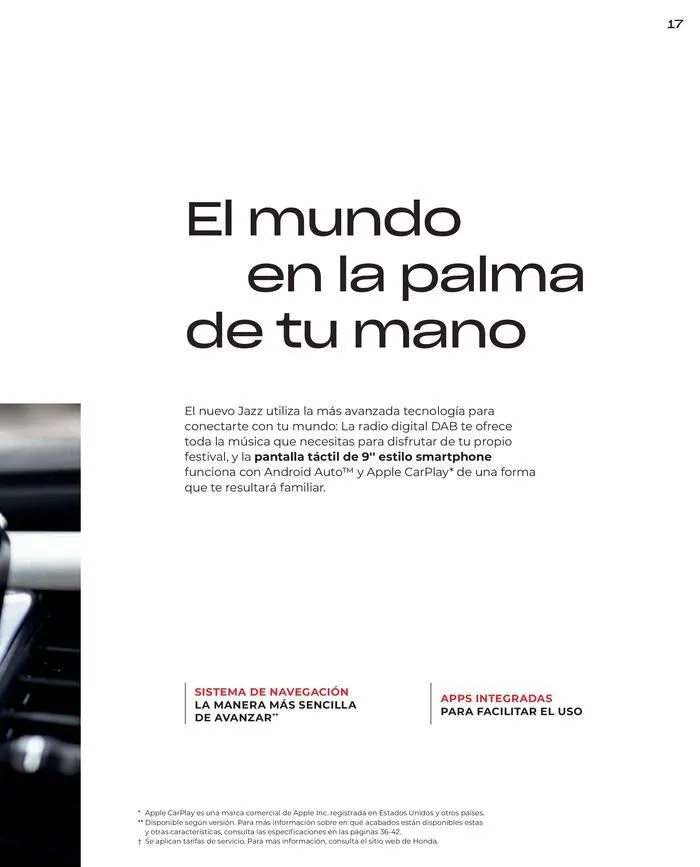 Catálogo de Honda Jazz-Hybrid 30 de agosto al 31 de diciembre 2024 - Página 17
